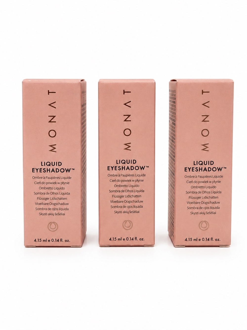 NEW! Limited Edition MONAT Liquid Eyeshadow Trio | Pink, Nude, and Pearl